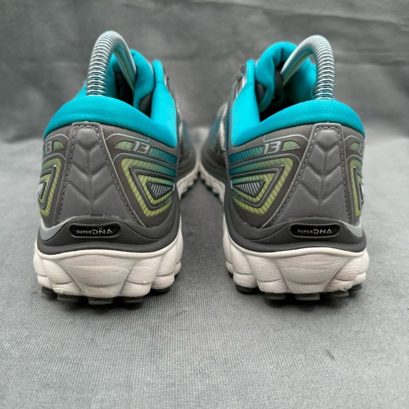 Brooks Glycerin 13 Super DNA Women's Running Shoes Teal Grey Size 9.5 B - Picture 6 of 11